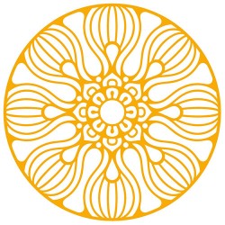Sticker mandala design