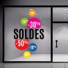 Sticker vitrine soldes