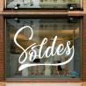 Stickers vitrine Soldes