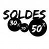 Stickers vitrine Soldes