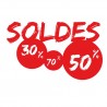 Stickers vitrine Soldes