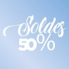 Stickers vitrine Soldes