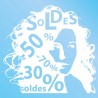 Stickers vitrine Soldes