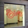 Stickers vitrine soldes