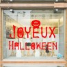 Stickers lettrages joyeux halloween