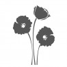 Stickers fleurs de coquelicots