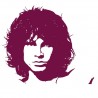 Sticker mural Jim Morrison