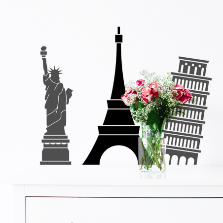 Stickers Muraux Monuments
