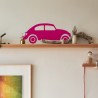 Stickers mural et vitrine voiture coccinelle