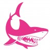 Sticker mural requin