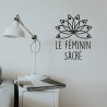 Stickers féminin sacré