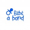 Sticker bébé à bord