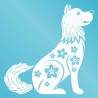 Sticker chien design