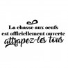 Stickers La chasse aux oeufs