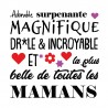 Stickers La Plus Belle des mamans