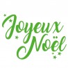 Stickers vitrines Joyeux Noël