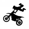 Sticker Moto-Cross