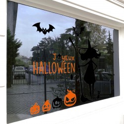 Stickers sorcières et toute sa clic Halloween