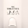 Stickers wc humour thriller