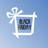 Sticker vitrine black friday