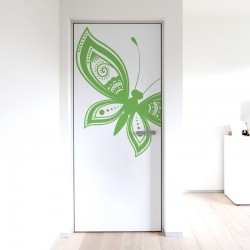 stickers muraux et vitrines décor papillon design