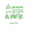 Stickers la passion Emile Zola