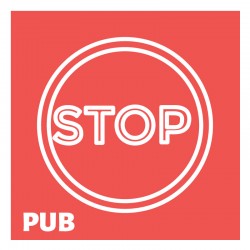 Sticker Stop Pub