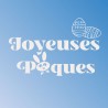 Stickers joyeuses pâques