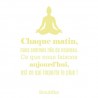 Stickers Chaque matin de Bouddha